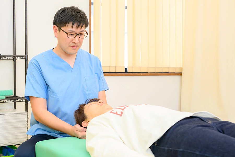 安心の優しい施術